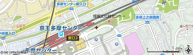 東京都多摩市落合1丁目64周辺の地図