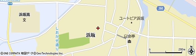 兵庫県美方郡新温泉町浜坂1715周辺の地図