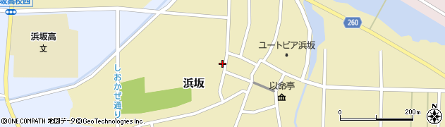兵庫県美方郡新温泉町浜坂1723周辺の地図