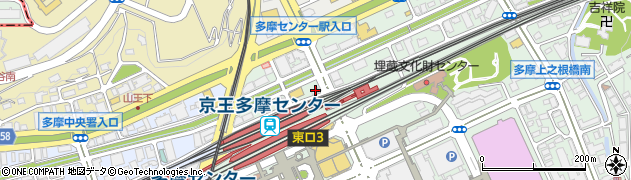 ニッポンレンタカー多摩センター営業所周辺の地図