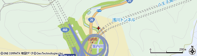 東京都八王子市南浅川町2571-16周辺の地図