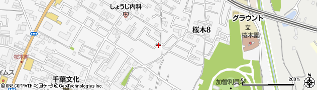 桜木大作公園周辺の地図