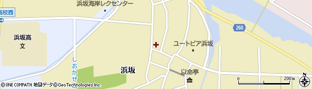 兵庫県美方郡新温泉町浜坂1693周辺の地図