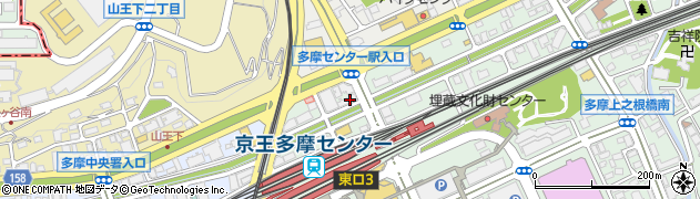 東京都多摩市落合1丁目6-5周辺の地図