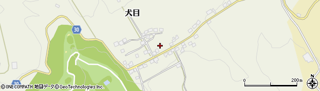 山梨県上野原市犬目887周辺の地図