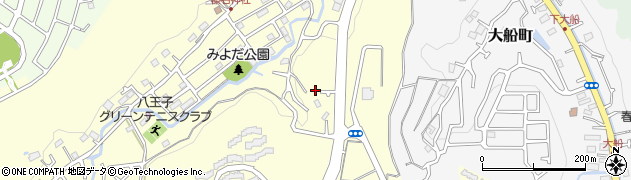 東京都八王子市寺田町393周辺の地図