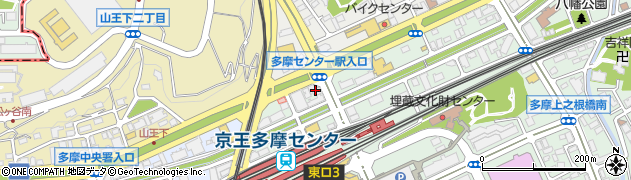 東京都多摩市落合1丁目6-4周辺の地図