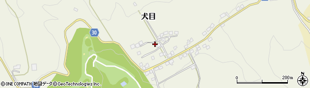 山梨県上野原市犬目921周辺の地図