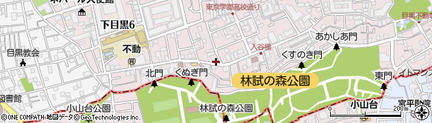 東京都目黒区下目黒5丁目30-8周辺の地図