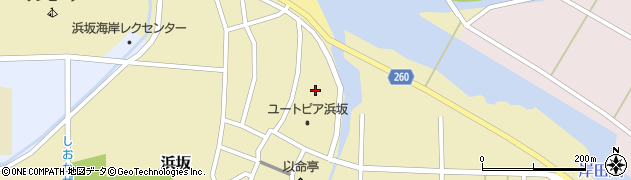 兵庫県美方郡新温泉町浜坂1406周辺の地図