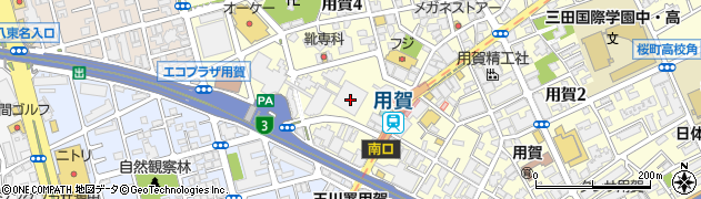東京都世田谷区用賀4丁目10-1周辺の地図