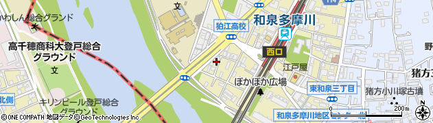 東京都狛江市東和泉4丁目8-2周辺の地図