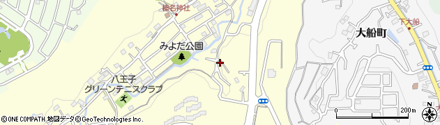 東京都八王子市寺田町391周辺の地図