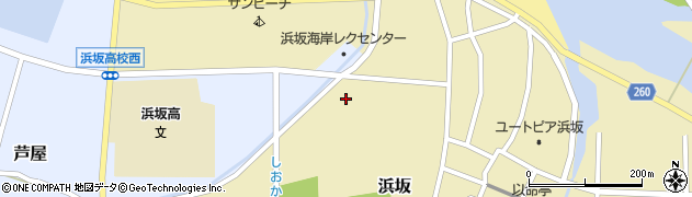 兵庫県美方郡新温泉町浜坂2849周辺の地図