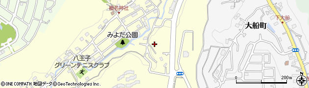 東京都八王子市寺田町389周辺の地図