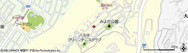 東京都八王子市寺田町756周辺の地図
