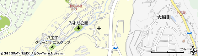 東京都八王子市寺田町388周辺の地図
