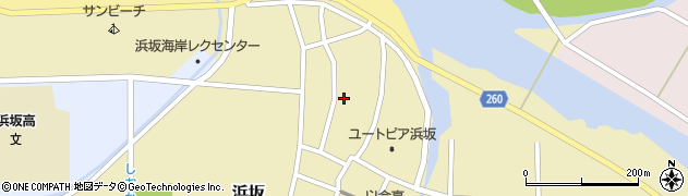 兵庫県美方郡新温泉町浜坂1634周辺の地図