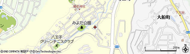 東京都八王子市寺田町742周辺の地図
