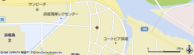 兵庫県美方郡新温泉町浜坂1622周辺の地図