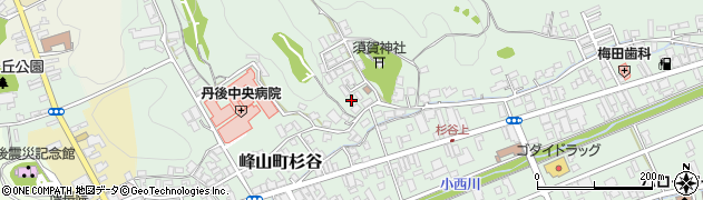 京都府京丹後市峰山町杉谷325周辺の地図