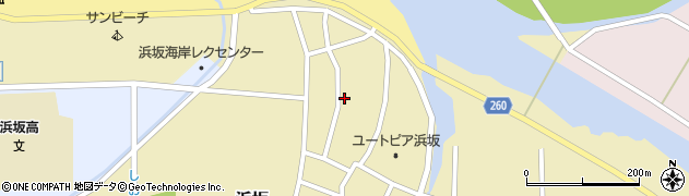 兵庫県美方郡新温泉町浜坂1633周辺の地図