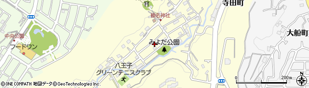 東京都八王子市寺田町757周辺の地図