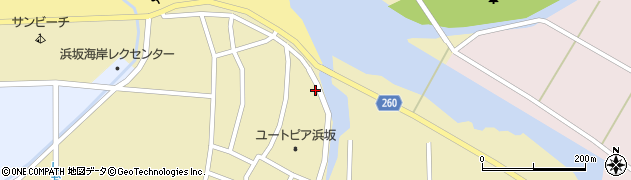 兵庫県美方郡新温泉町浜坂1456周辺の地図