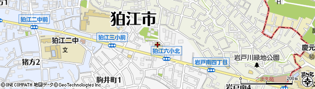 京王ストア駒井店周辺の地図