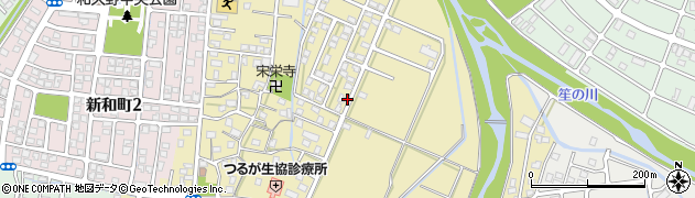 福井県敦賀市和久野周辺の地図