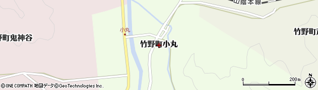 兵庫県豊岡市竹野町小丸周辺の地図