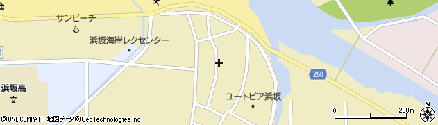 兵庫県美方郡新温泉町浜坂1555周辺の地図