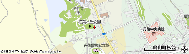 京都府京丹後市峰山町織元周辺の地図
