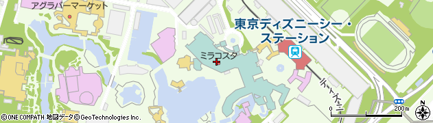 東京ディズニーシー・ホテルミラコスタ（Ｒ）周辺の地図