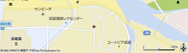 兵庫県美方郡新温泉町浜坂1584周辺の地図
