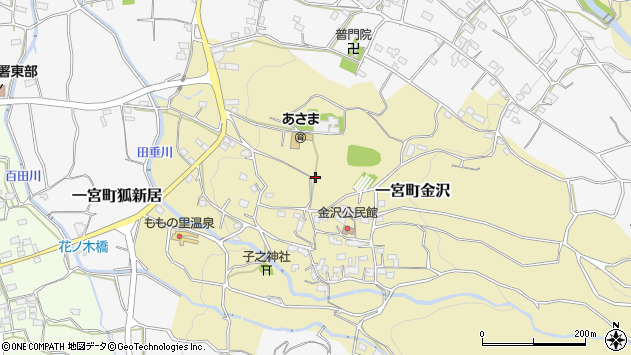 〒405-0062 山梨県笛吹市一宮町金沢の地図