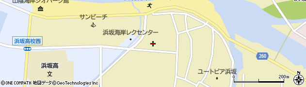 兵庫県美方郡新温泉町浜坂2864周辺の地図
