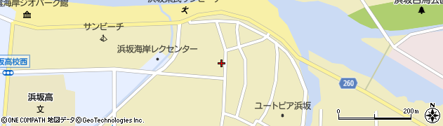 兵庫県美方郡新温泉町浜坂1585周辺の地図