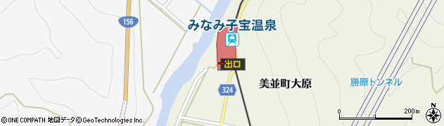 日本まん真ん中温泉子宝の湯周辺の地図