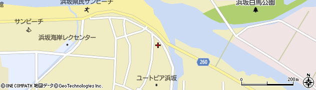 兵庫県美方郡新温泉町浜坂1461周辺の地図