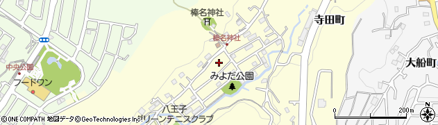 東京都八王子市寺田町709周辺の地図