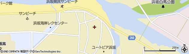 兵庫県美方郡新温泉町浜坂1498周辺の地図