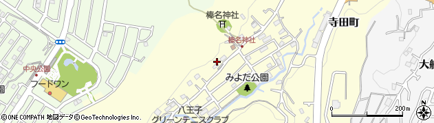 東京都八王子市寺田町853周辺の地図