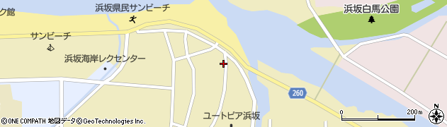 兵庫県美方郡新温泉町浜坂1487周辺の地図
