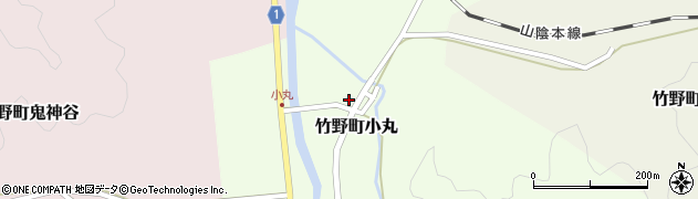 兵庫県豊岡市竹野町小丸135周辺の地図