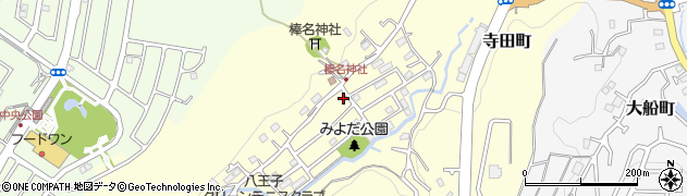 東京都八王子市寺田町710周辺の地図