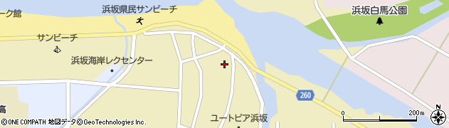 兵庫県美方郡新温泉町浜坂1502周辺の地図