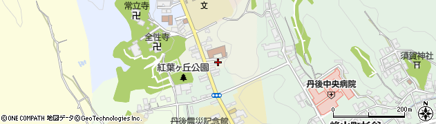 京都府京丹後市峰山町上周辺の地図