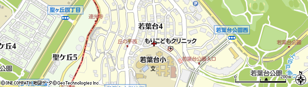 東京都稲城市若葉台4丁目周辺の地図