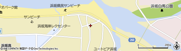 兵庫県美方郡新温泉町浜坂1545周辺の地図